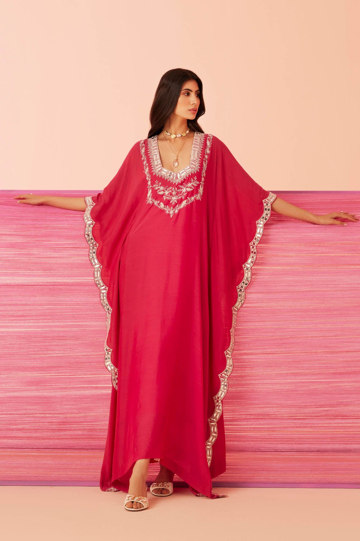 Melody Embroidered Kaftan