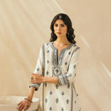 Ebony & Ivory Mughal Kurta Set