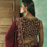 Gulzar Embroidered Saree-RTS