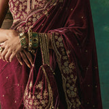 Gulzar Embroidered Saree