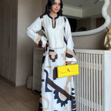 Kaze - Ivory Kaftan