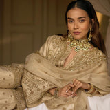 Golden Hour Gharara Set