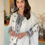 Ebony & Ivory Mughal Kurta Set