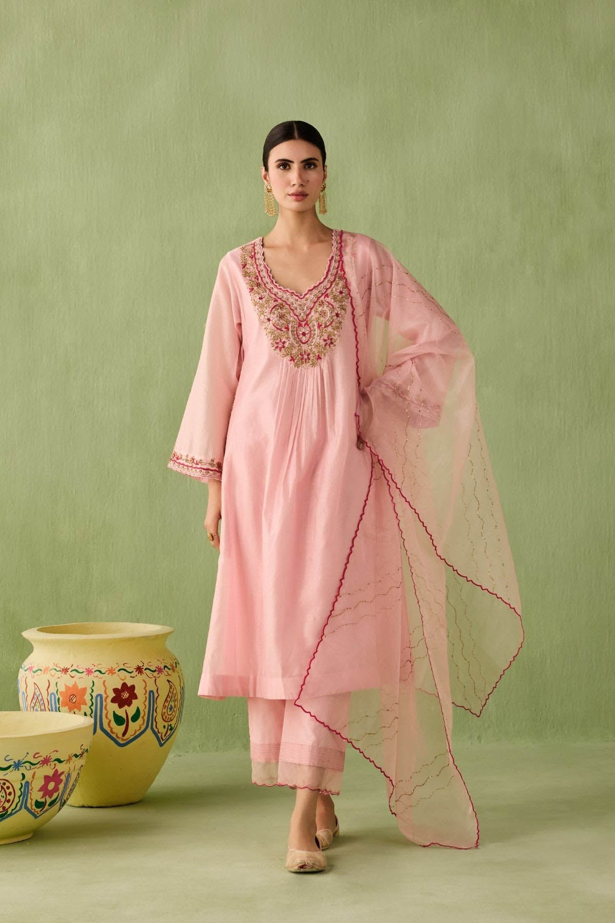 Summer in Kashmir Kurta Set