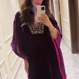 Raat Razi Embroidered Kaftan