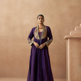 Dham - Purple Abaya Dress