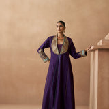 Dham - Purple Abaya Dress