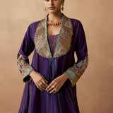 Dham - Purple Abaya Dress