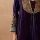 Dham - Purple Abaya Dress
