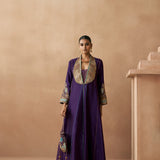 Dham - Purple Abaya Dress