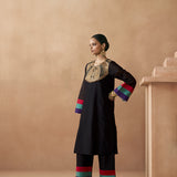Aloka - Black Kurta Set