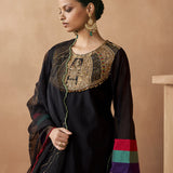 Aloka - Black Kurta Set