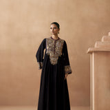 Tattva - Black Anarkali