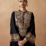Tattva - Black Anarkali