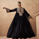 Tattva - Black Anarkali