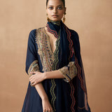 Satya - Navy Blue Kurta Set