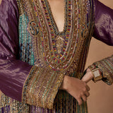 Mehrab - Purple Kurta Set