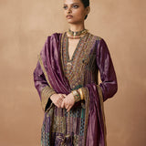 Mehrab - Purple Kurta Set