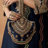 Satya - Navy Blue Kurta Set