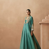 Dham - Forest Green Abaya Dress