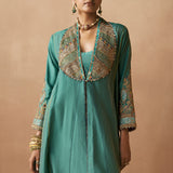 Dham - Forest Green Abaya Dress