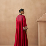 Tattva - Deep Red Anarkali