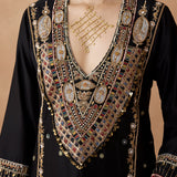 Prana - Black Kurta Set