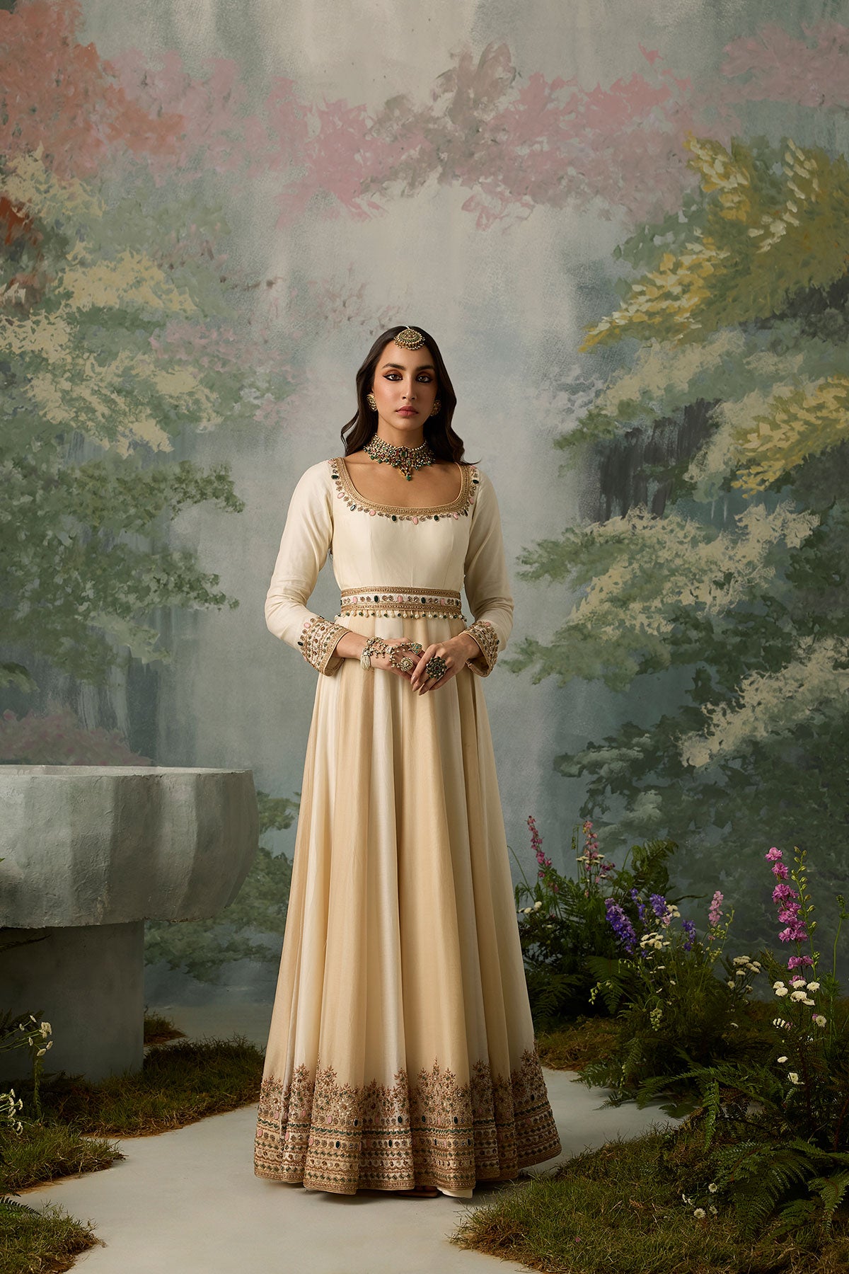 Laya Anarkali Set