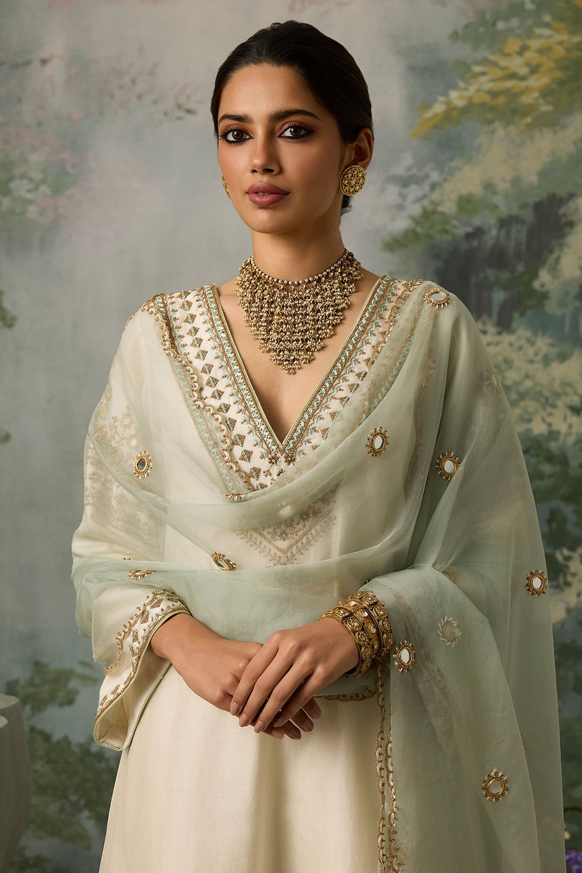 Indu Asymmetrical Kurta Set