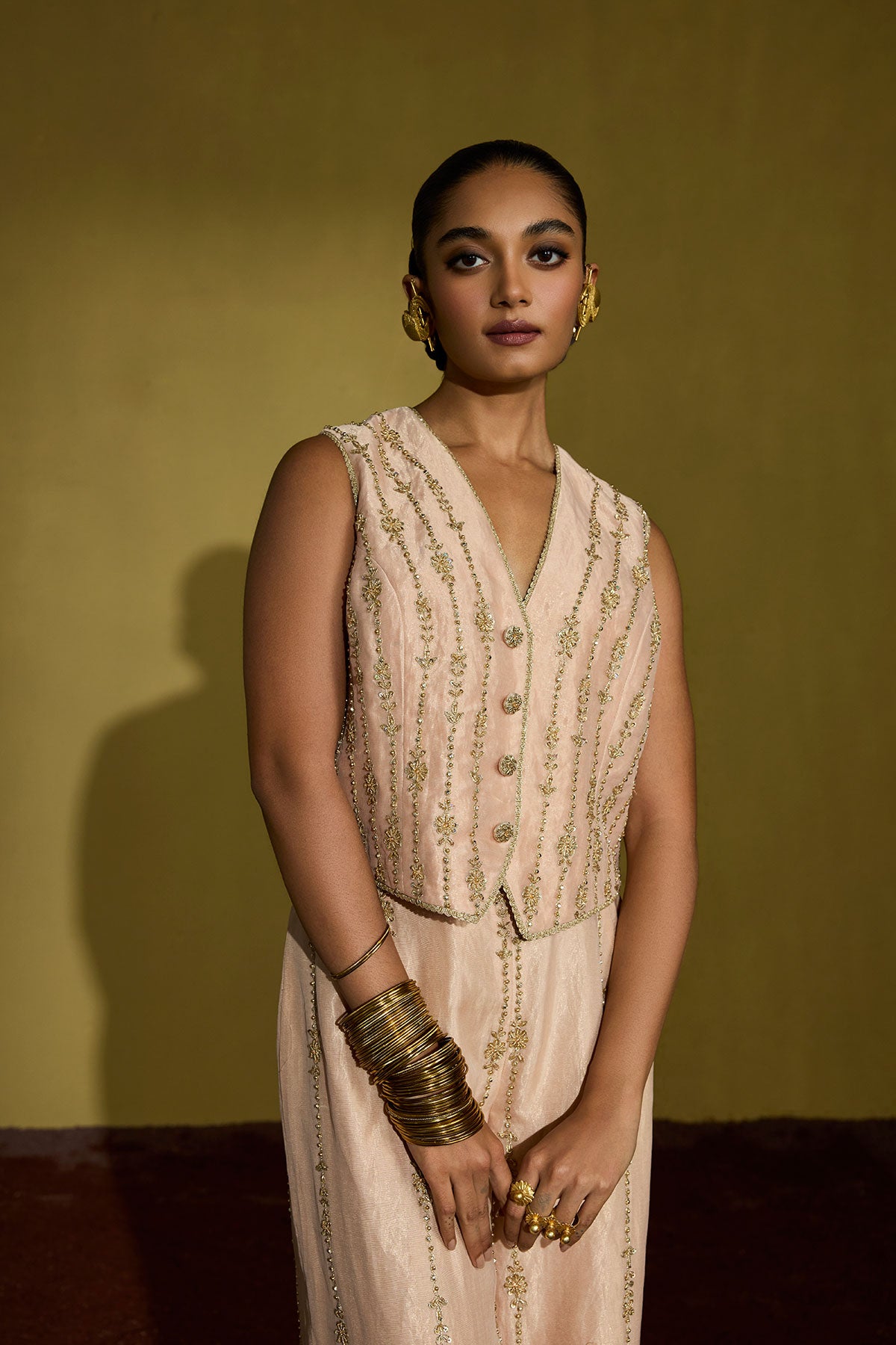 Nargis Waistcoat Set