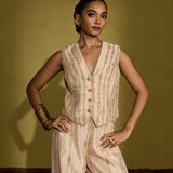 Nargis Waistcoat Set-RTS