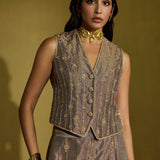 Laila Waistcoat Set