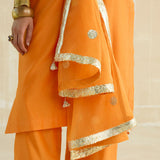 Double Yoke Gota Kurta Set