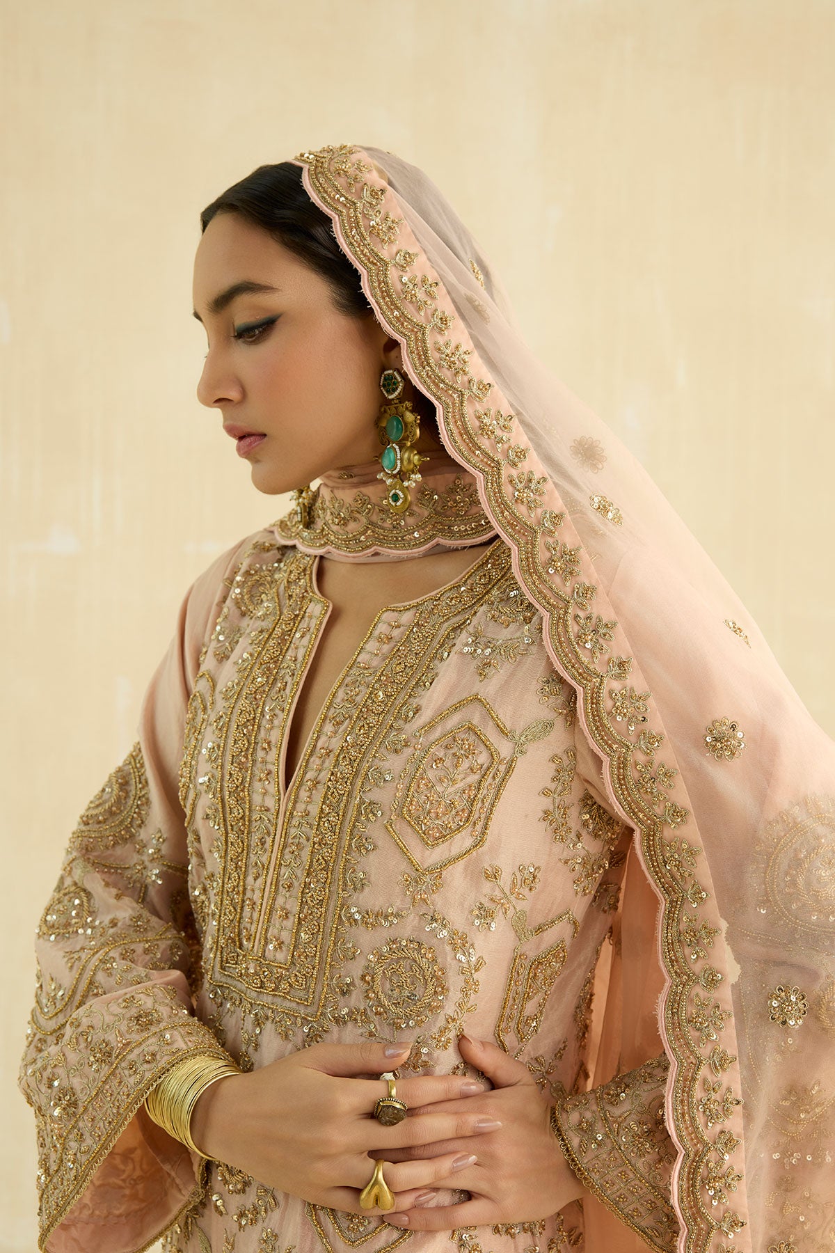 Golden Hour Gharara Set