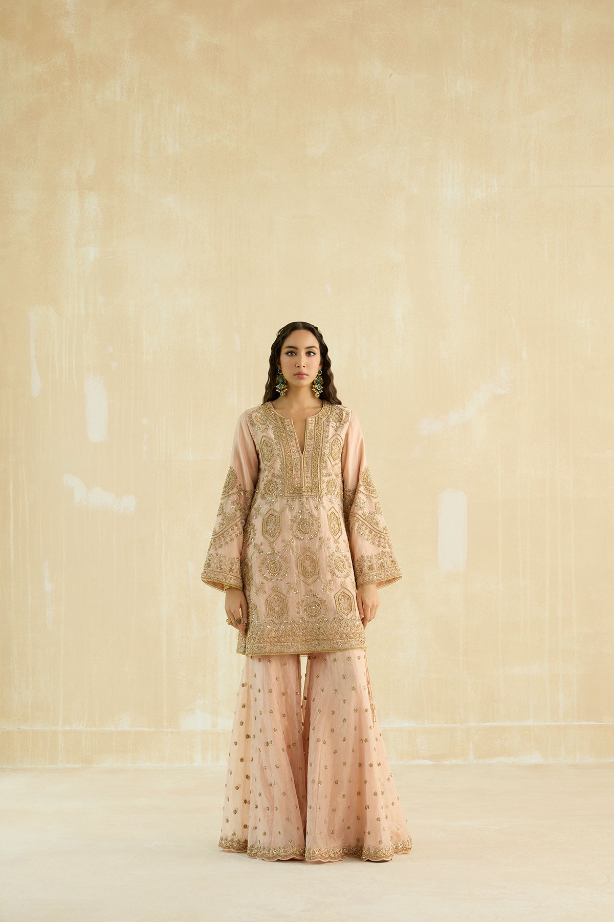 Golden Hour Gharara Set