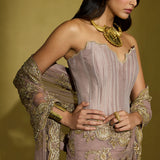 Zeenat Corset Saree