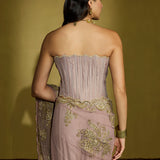 Zeenat Corset Saree