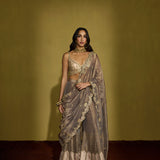 Adaa Drape Sharara Set