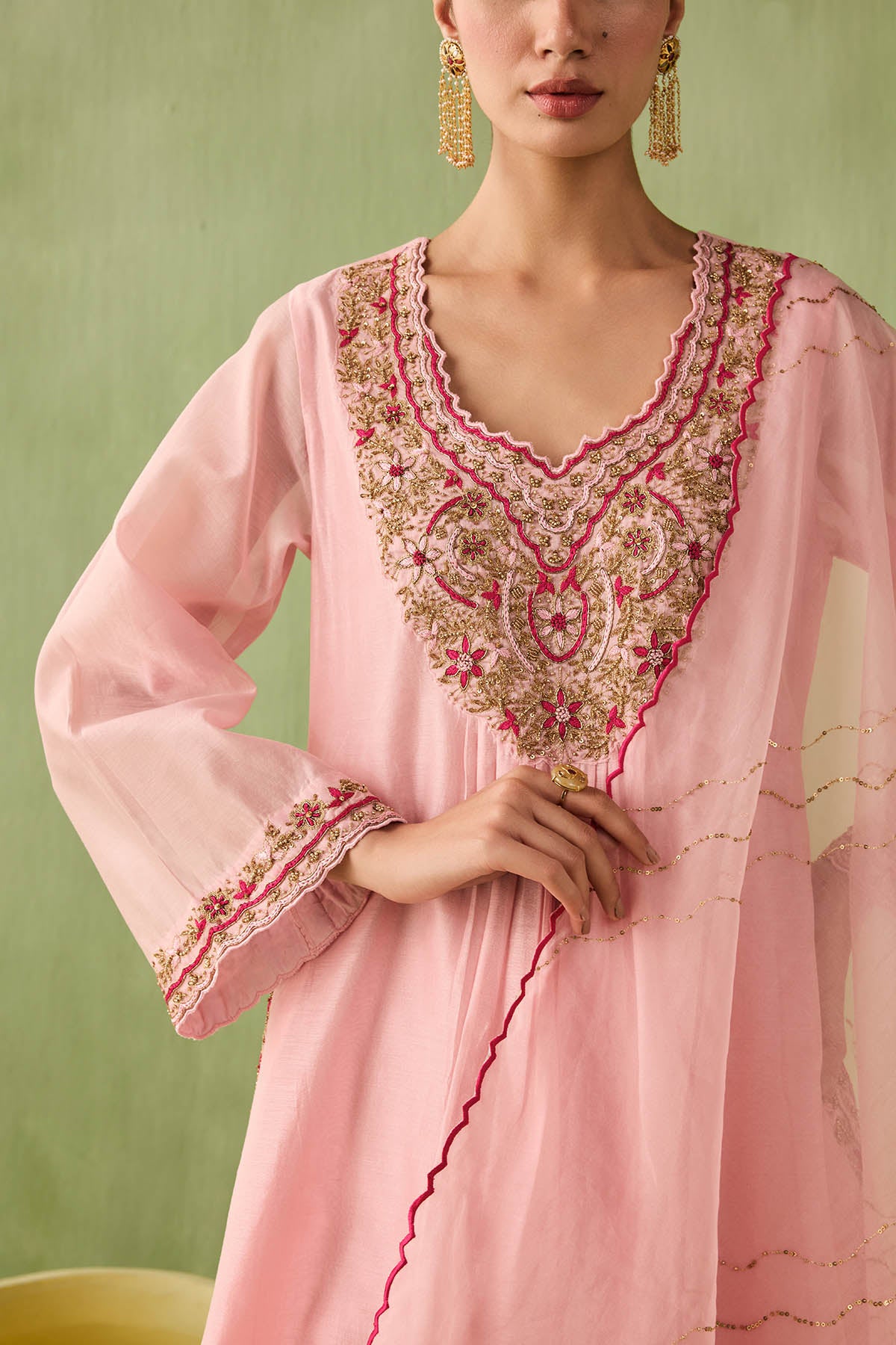 Summer in Kashmir Kurta Set