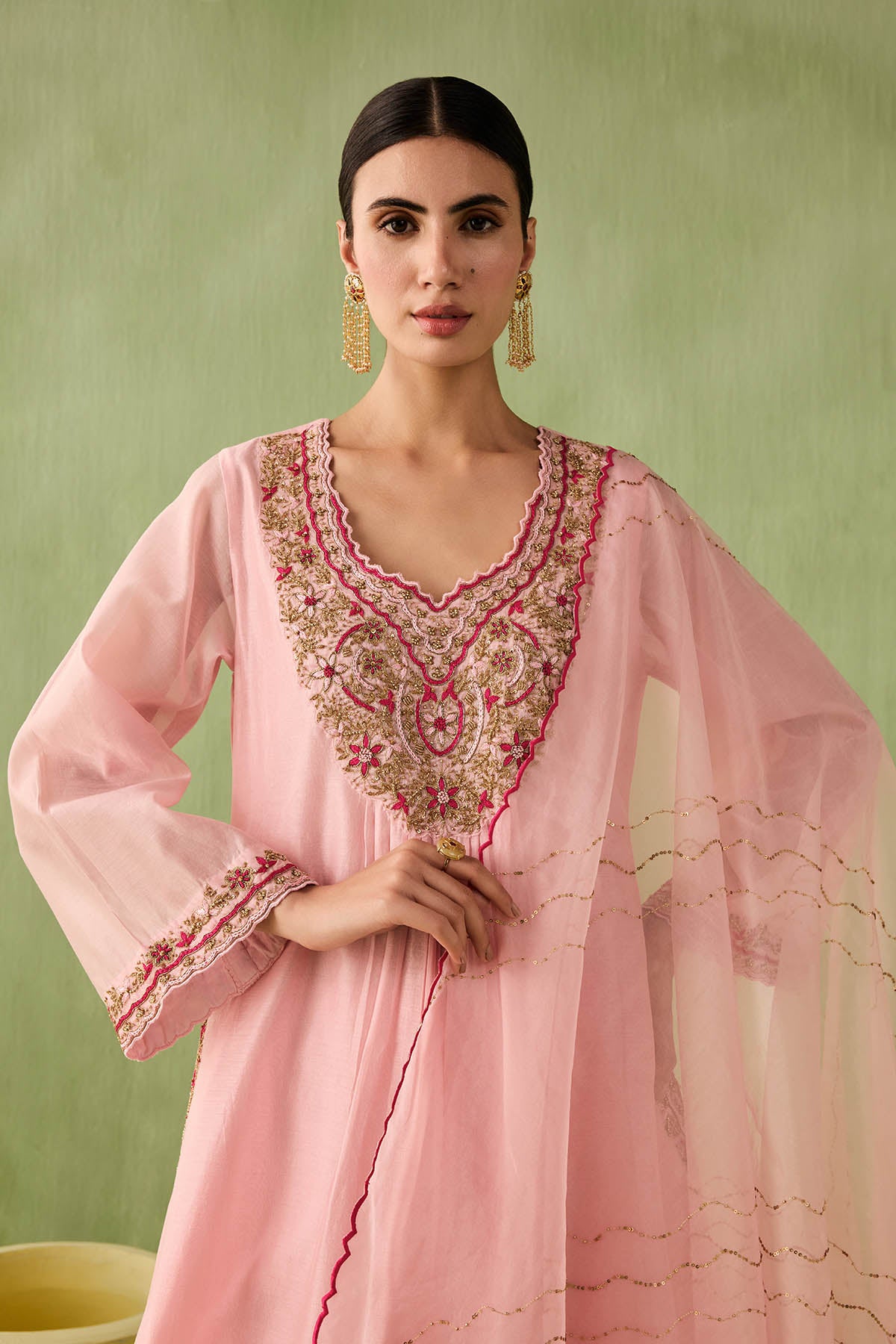 Summer in Kashmir Kurta Set