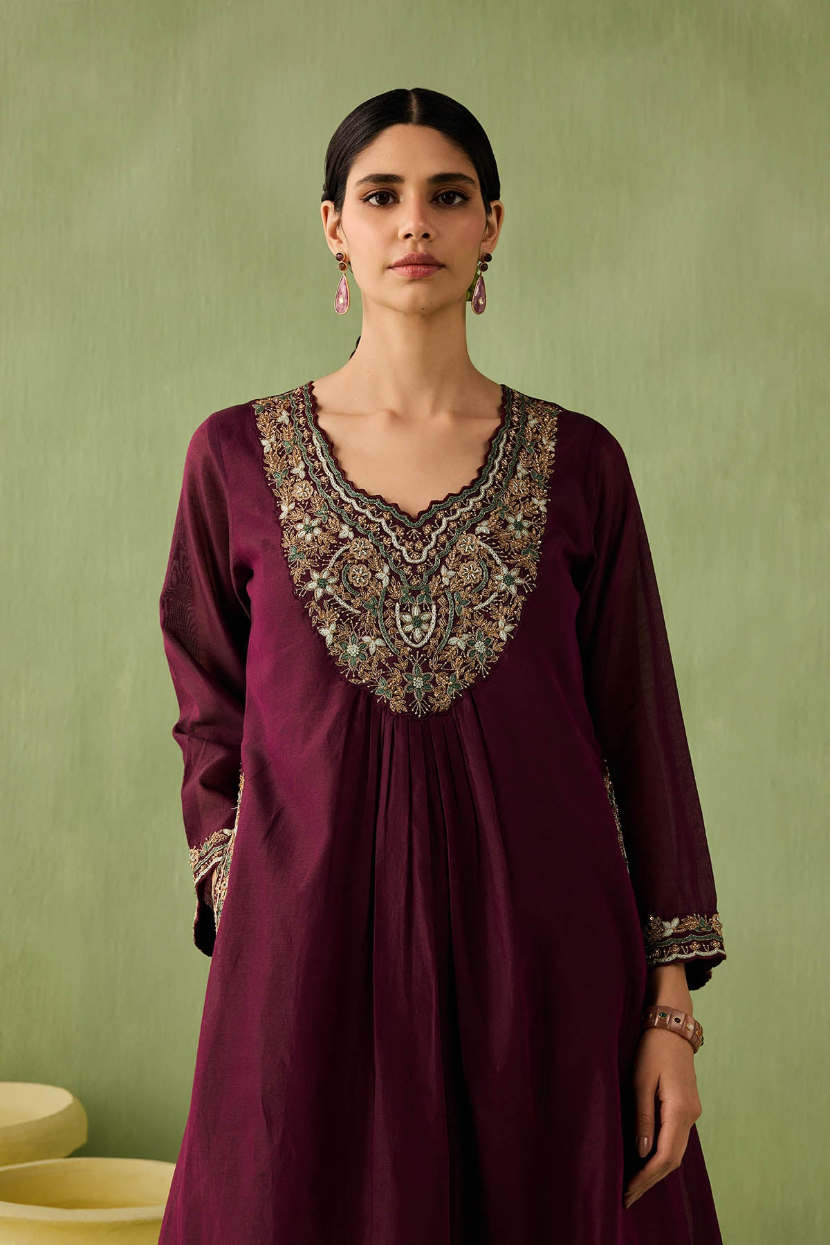 Summer in Kashmir Kurta Set-RTS