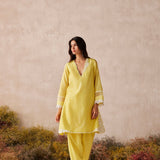 Lemon Breeze Kurta Set