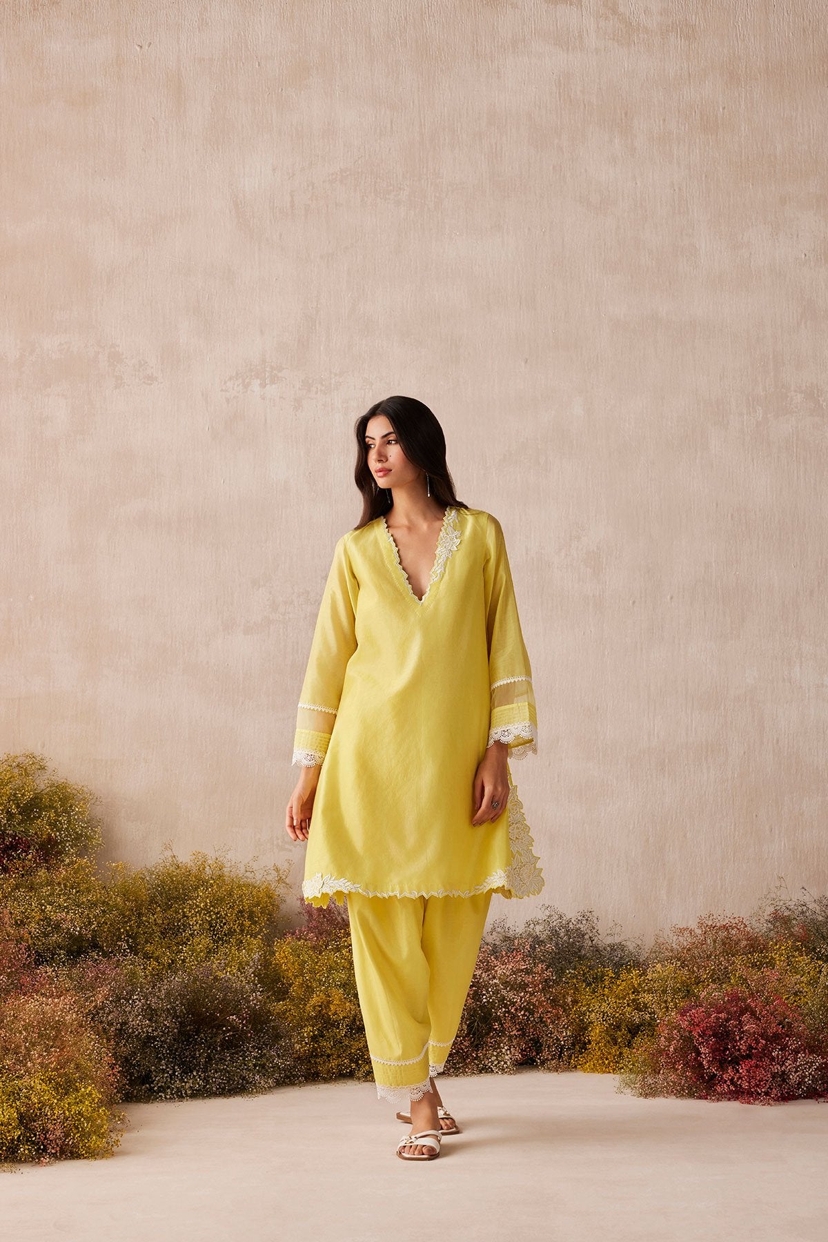 Lemon Breeze Kurta Set