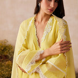 Lemon Breeze Kurta Set-RTS