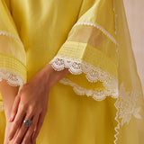 Lemon Breeze Kurta Set-RTS