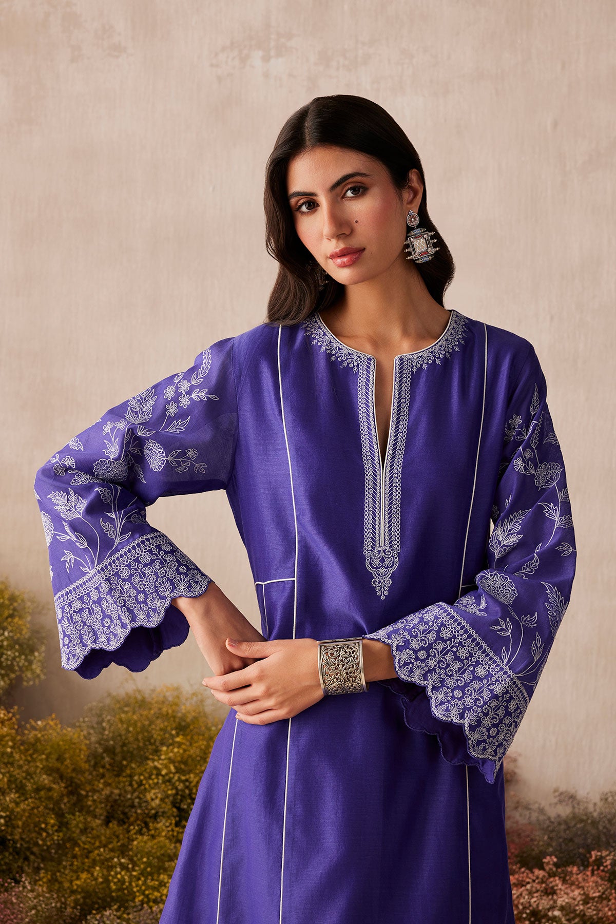 Evening Bloom Kurta Set