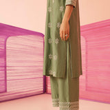 Forest Breeze Pearl Kurta Set