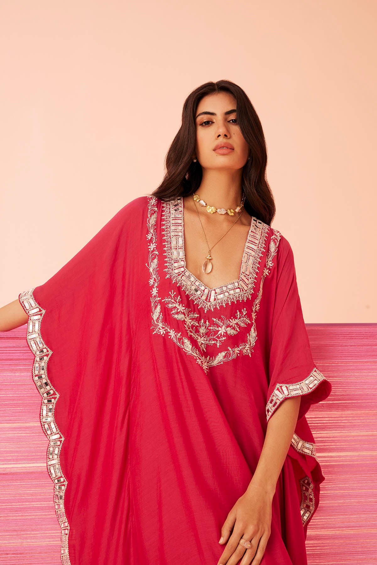 Melody Embroidered Kaftan-RTS