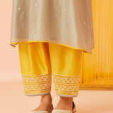 Pearls of Wisdom Contrast Kurta Set