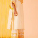 Ivory Bliss Kurta Set-RTS